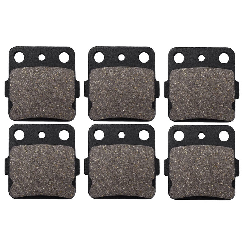 cyleto 400ex Brake Pads For Honda TRX400X TRX 400X 2009-2014 / TRX400EX TRX 400EX Sportrax 400 2001-2008 / TRX400 EX Fourtrax 1999 2000 / TRX300EX Fourtrax 300 1993-2008 / TRX250X 1987-1992 Front and Rear - Image 1